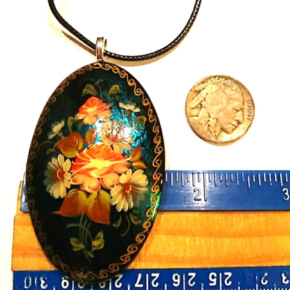 ⏳SALE *RARE Russian Lacquered Hand-Painted VINTAGE - Picture 5 of 8